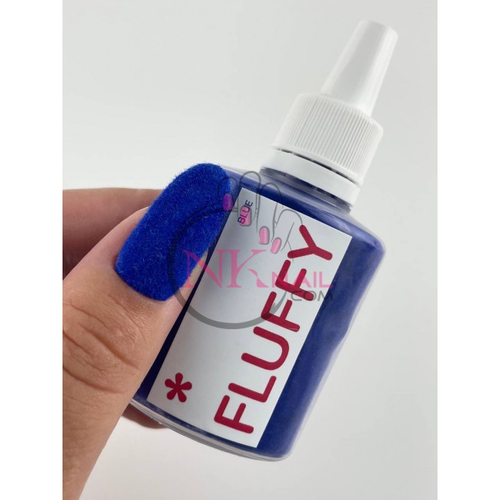 Оксамитова пудра Easy Fluffy Blue